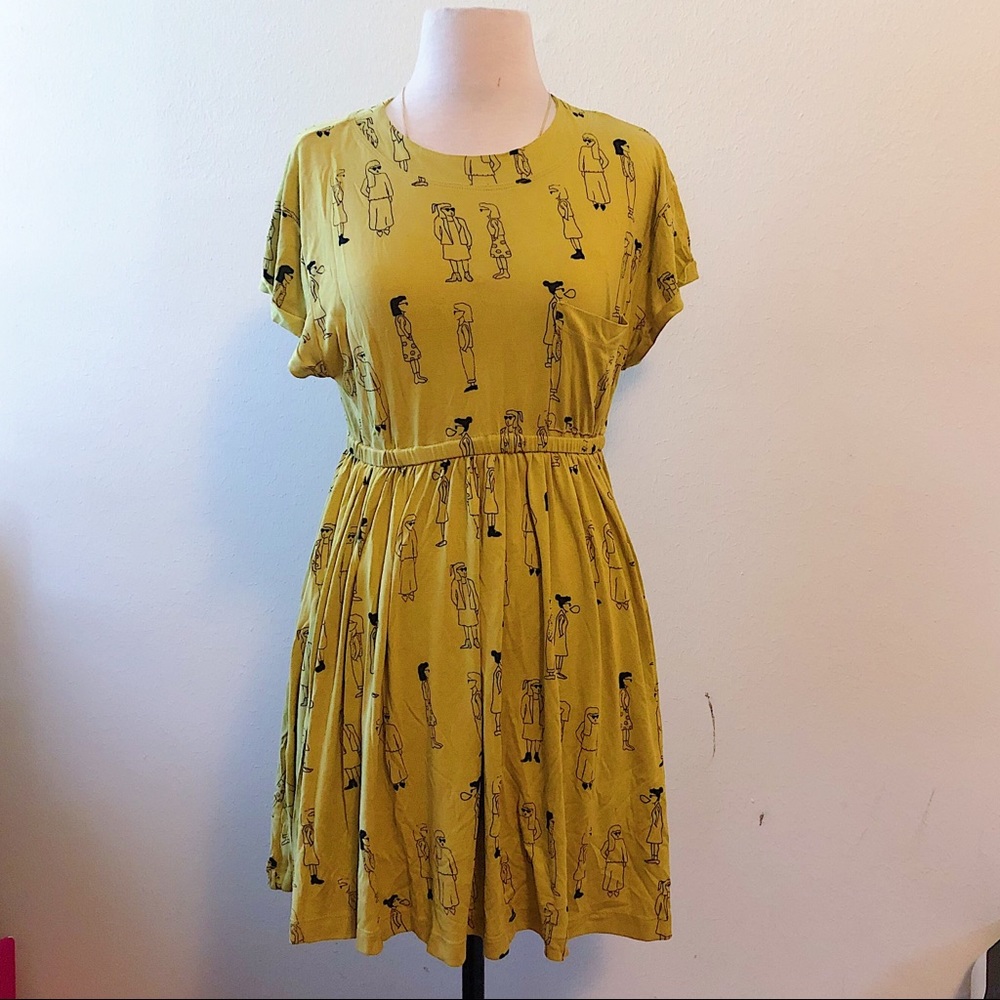 Anthropologie Urban Tunic mini dress